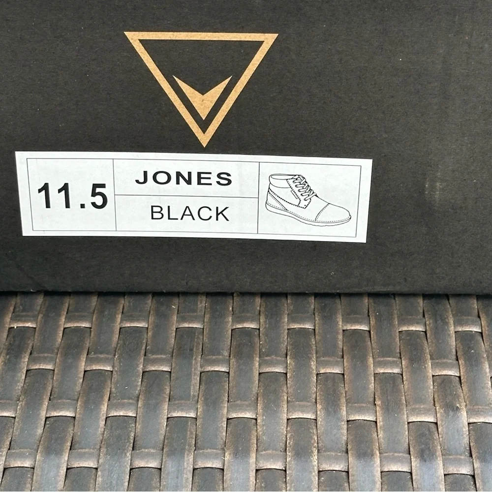 New Herringbone Jones Cap Toe Boots, Size 11.5, Vance Co., Men's Lace Up Shoes